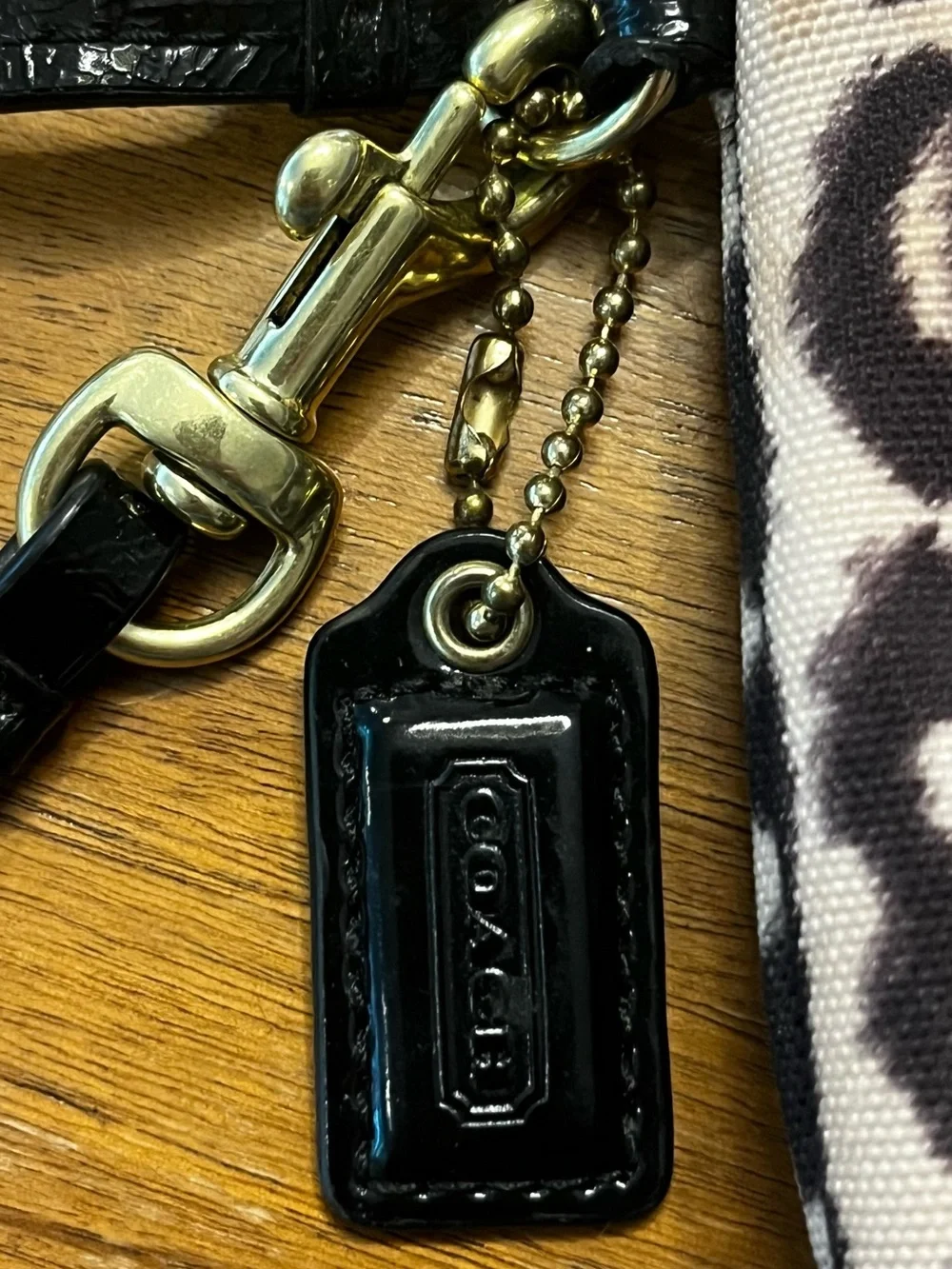 Coach signature ocelot